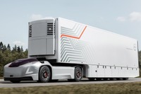 運転席がない! ボルボ、自動運転EVトラックコンセプト発表 画像