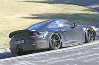 ポルシェ 911GT3 新型、ターボではなく自然吸気か…ニュルで全開走行! 画像