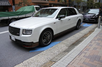 トヨタ センチュリー GRMN、世界に1台しかない豊田章男社長専用車がサプライズ登場…市販化は? 画像