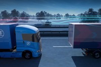 ZF、大型トラックによる隊列走行を実現へ 2021年までに 画像