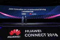 アウディ、レベル4の自動運転車を共同開発へ…ファーウェイと提携 画像