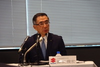 スズキ 鈴木社長「下期はそう簡単には行かない」---通期純利益を最高の2200億円に上方修正 画像