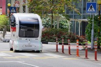パイオニア製3D‐LiDARセンサー搭載の自動運転シャトルバス、シンガポールで実証実験開始 画像