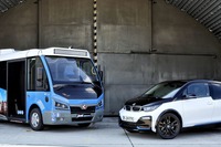 BMWグループ、i3 の電動パワートレインを小型EVバスに供給…航続210km 画像