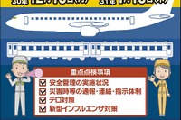 年末年始の輸送安全総点検を実施へ、2018年度はテロ対策やインフルエンザ対応に重点 画像