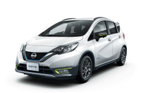 日産 ノート に C-ギアリミテッド を追加 ルーフスポイラーやナビ取付キットを装備して180万4680円から 画像