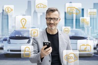 EVカーシェア向けソリューション、スマホで全手続き完了…コンチネンタルがCES 2019で発表へ 画像