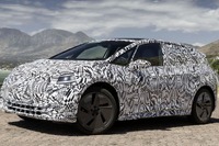 VWの次世代EV『ID.』、プロトタイプの画像公開…ゴルフ セグメントに2020年投入へ 画像