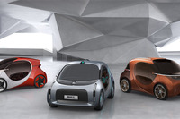 BASF×GAC R&Dセンター、超小型EVモビリティ3台を共同開発 画像