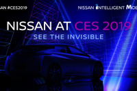 日産、新開発のコネクテッドドライビング技術を発表へ…CES 2019 画像