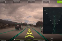エヌビディアが自動運転向け最新ソフト、自動運転車の頭脳を可視化…CES 2019 画像