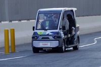 ゴルフカートをベースに自動運転、ヤマハの低速モビリティに試乗してみた…CES 2019 画像