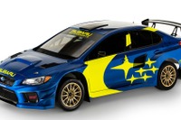 スバル WRX STI、伝説のWRCカラー復活…2019年モータースポーツ仕様をデトロイトモーターショー2019で発表へ 画像