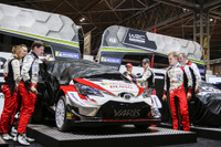 【WRC】トヨタ、王座独占めざす2019年仕様の「ヤリスWRC」を公開…各選手の車番も決定 画像