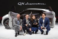 インフィニティの電動SUVコンセプト、3つのデザイン賞を受賞…デトロイトモーターショー2019 画像