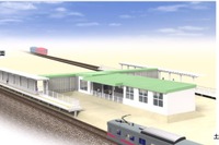 奥羽本線秋田-土崎間に新駅…秋田市の新たな交通結節点「泉外旭川駅」 2021年3月開業予定 画像