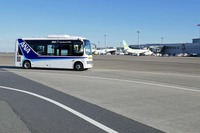 羽田空港で自動運転バス…ジェットブラストとGPS遮断に対応、実証実験 画像