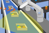 工場内のロボット制御に5Gを活用、実証試験をデンソーの工場で実施 画像