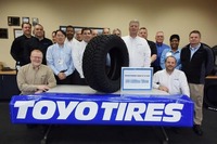 トーヨータイヤ、米国タイヤ工場の累計生産本数5000万本突破 画像