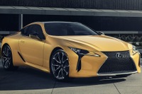 レクサス LC に専用イエローの「インスピレーション」…シカゴモーターショー2019で公開へ 画像