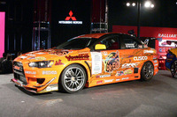 【東京オートサロン08】三菱 ランエボX TEAM ORANGE D1-GPコンセプト 画像