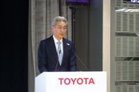 トヨタ 白柳執行役員「今年度の目標達成へもう1歩」…第3四半期営業利益は10%増益の1兆9379億円 画像