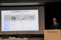 トヨタ友山副社長「大・中・小の3つのMaaS専用車の開発を進めている」 画像