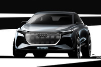 アウディが次なる電動SUVコンセプト、『Q4 e-tron』…ジュネーブモーターショー2019で発表へ 画像