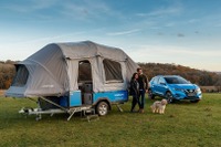 日産がキャンパーコンセプト、リーフ の再生バッテリー搭載…最大1週間分の電力供給 画像