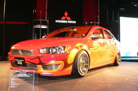 【東京オートサロン08】三菱 ギャランフォルティス：ド派手＆ユーロスポーツ 画像