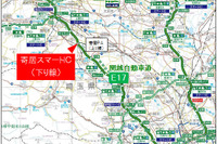 関越道 寄居スマートIC、3月28日開通…まずは下り線のみ 画像