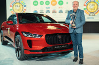 ジャガー初のEV『I-PACE』、欧州カーオブザイヤー2019を受賞…アルピーヌ A110 との激戦を制す 画像