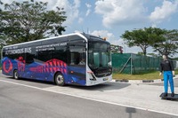 ボルボ、フルサイズの自動運転EVバスを発表…全長12mで定員85名 画像