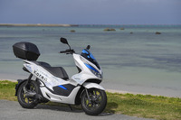 ホンダ電動バイクとソフトバンク通信技術がタッグ、「宮古カレン」ねらいは“体験の提供” 画像