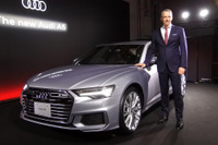 【アウディ A6 新型】日本法人社長「最先端のテクノロジーを数多く搭載」 画像