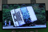 トンネルで横転したトラックを起せるエアジャッキ…IAAE 2019 画像