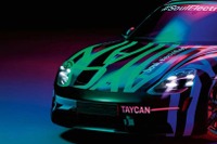 ポルシェ タイカン、最新プロトタイプの画像を公開 実車は9月に発表へ 画像