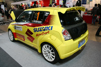 【東京オートサロン08】ラ・アンスポーツの スイフト JWRCカスタムパーツ 画像