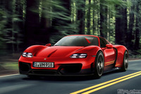 ポルシェ 918スパイダー 後継モデル、フルEVで2025年デビューか 画像