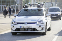 VW、高度な自動運転車の公道テストを開始…レベル4は初 画像