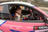 竹岡圭さん、3年目のラリー挑戦…ポロGTI で挑んだ新城ラリー［動画］ 画像