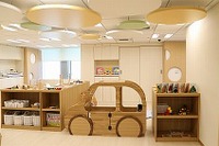 三菱自動車、社員向け託児所「ディア・キッズたまち」を東京本社内に開設 画像