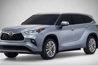 RAV4 の兄貴分トヨタ ハイランダー 新型、ハイブリッドは燃費17%向上…ニューヨークモーターショー2019で発表へ 画像