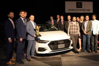 アウディ A7 新型、2019ワールドラグジュアリーカーに選出 画像