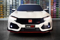 ホンダ シビック タイプR、レゴで実物大モデル製作---部品は32万個以上 画像