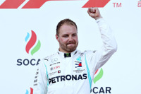 【F1 アゼルバイジャンGP】ボッタスがポールトゥウィン、メルセデスが開幕から4戦連続のワンツーフィニッシュ 画像