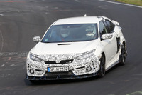 ホンダ シビックタイプR に廉価版「グランドツアラー」か? 謎の開発車両の正体は 画像