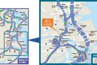 首都高羽田入口、5月31日23時に通行止め解除 新設料金所の運用開始 画像