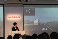 日産がクルマの手放し運転を実現！「プロパイロット2.0」搭載の スカイライン が登場へ［動画］ 画像