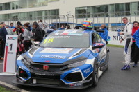 新シリーズ「TCRジャパン」がオートポリスで開幕…シビック駆るマシュー・ホーソンが初戦制覇 画像
